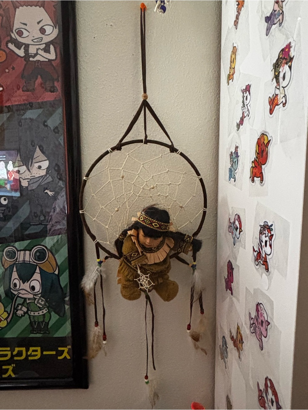 Dreamcatcher with Native Doll